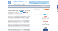 Desktop Screenshot of la-articlehunter.com